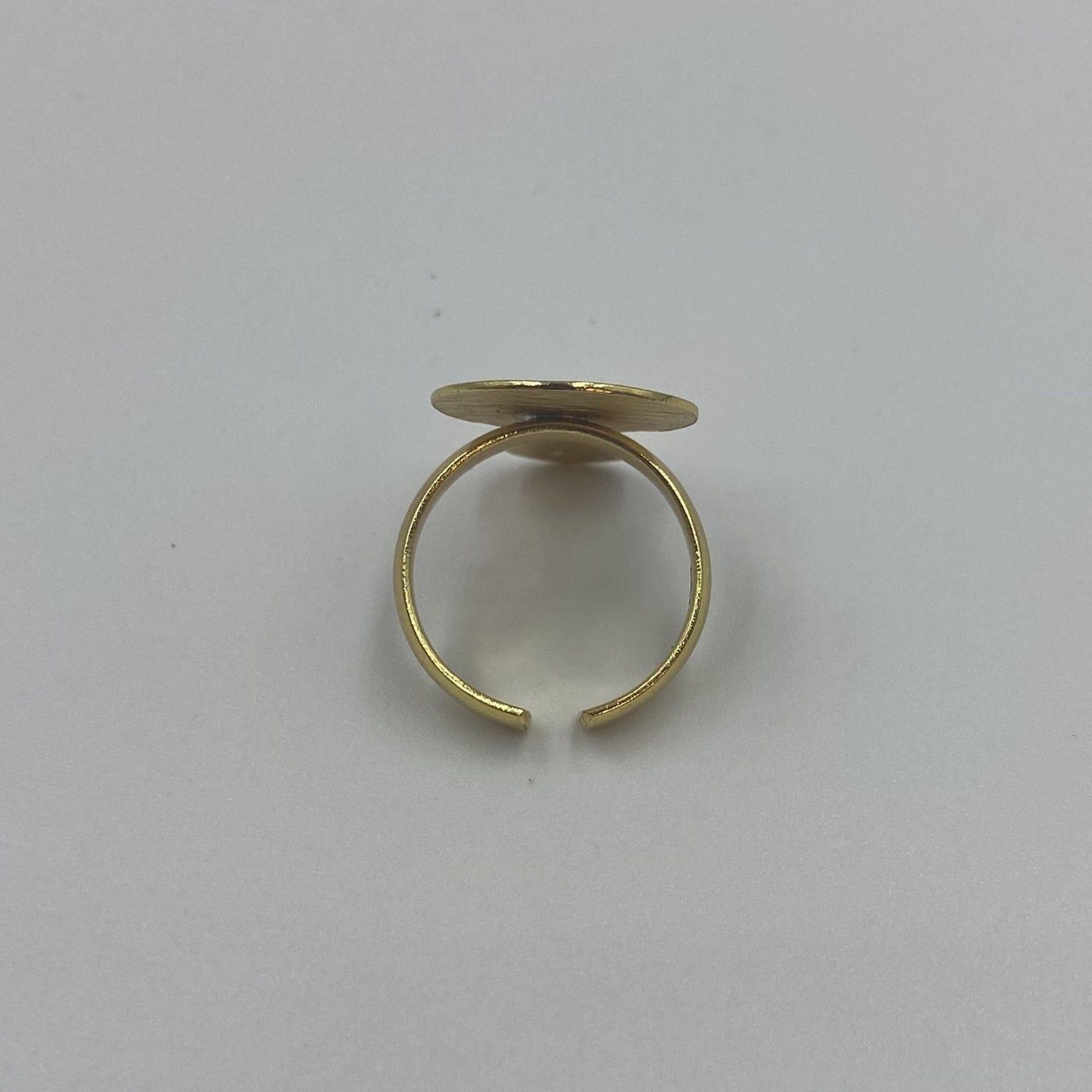 Anillo JÚPITER bañados en oro - Diseño con carácter-3