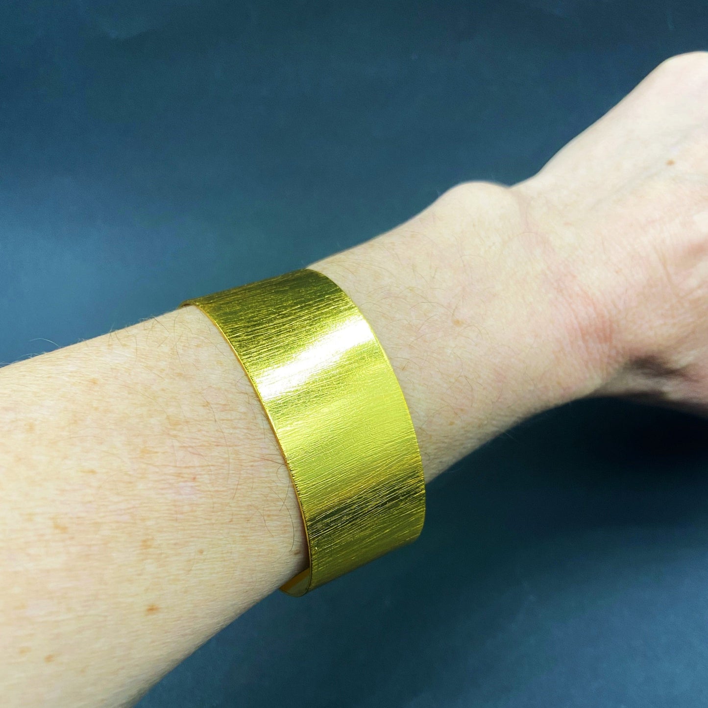 Brazalete ROMA bañado en oro-3
