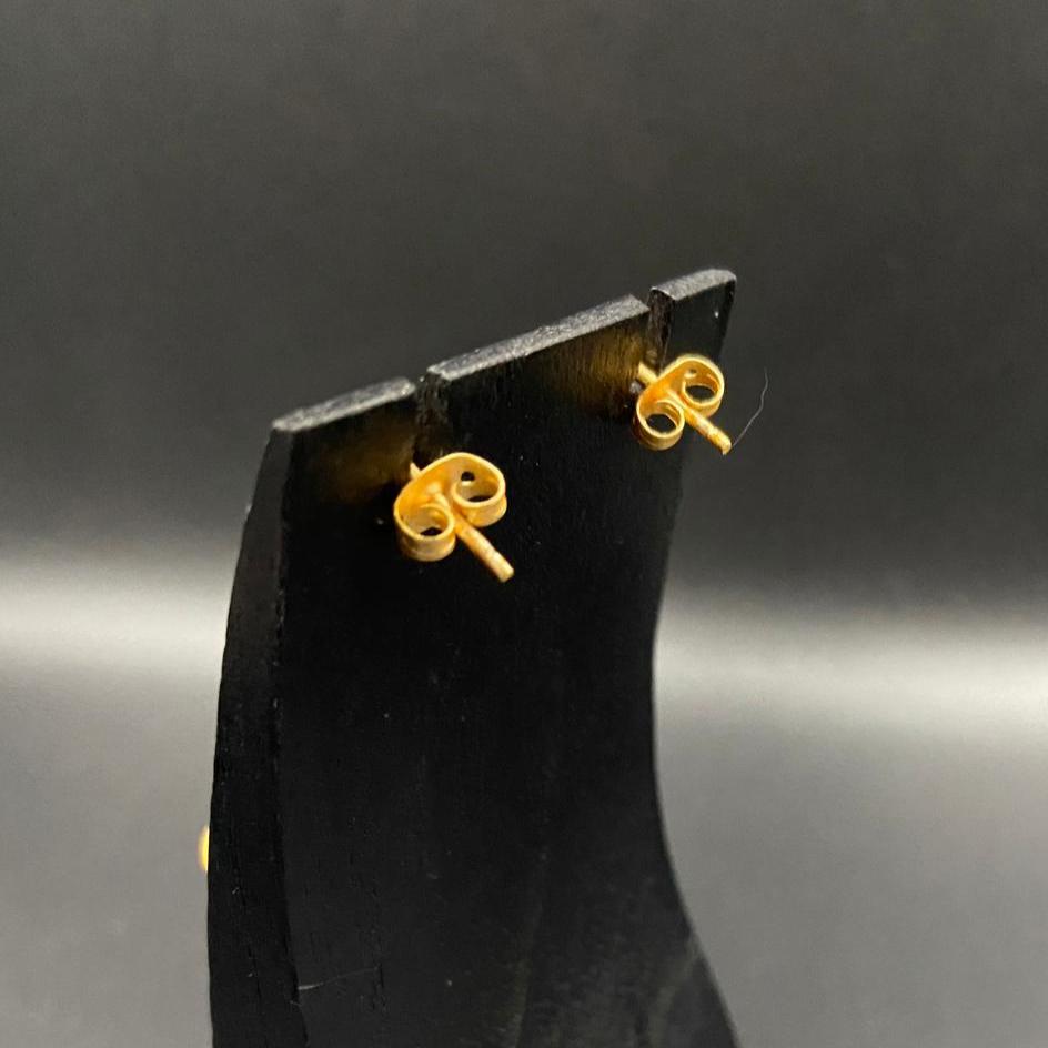 Pendientes CANDIL bañados en oro - Diseño con carácter-4