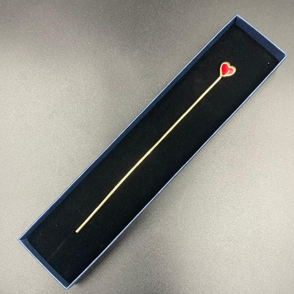 Marcapáginas CORAZÓN bañado en oro-1