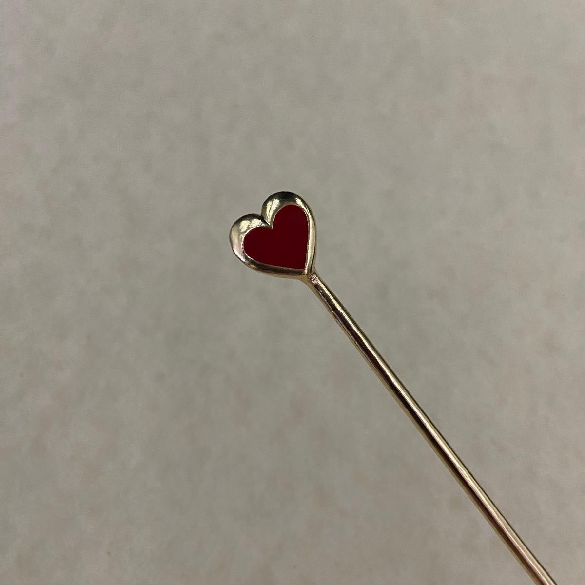 Marcapáginas CORAZÓN bañado en oro-2