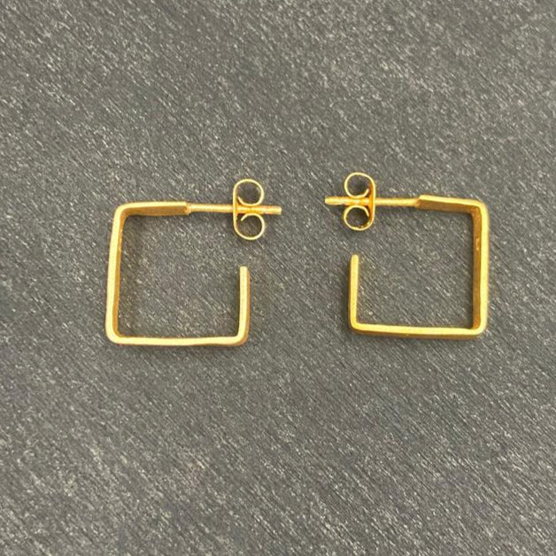 Pendientes CUBIC - Bañados en oro-4