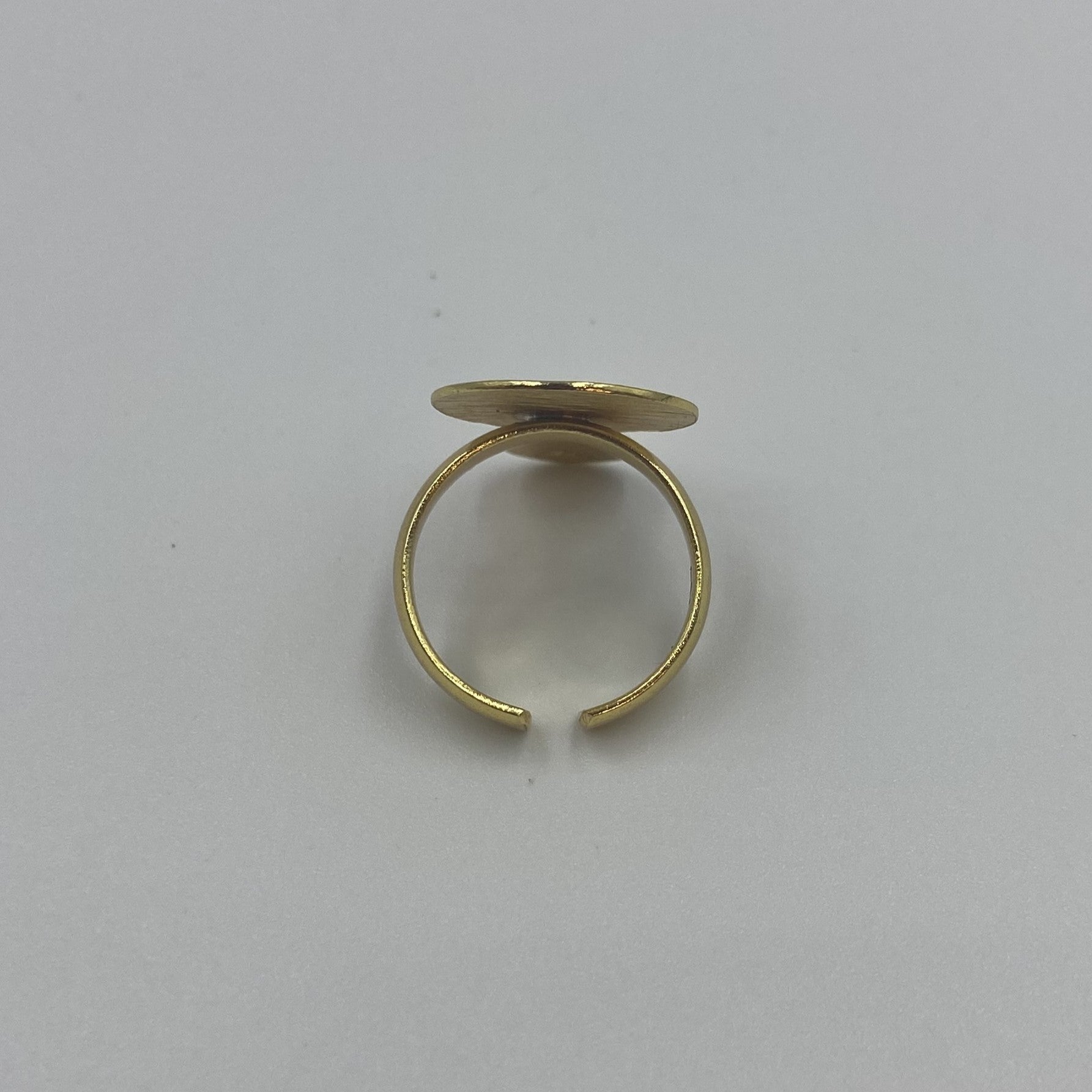 Anillo JÚPITER bañados en oro - Diseño con carácter-3
