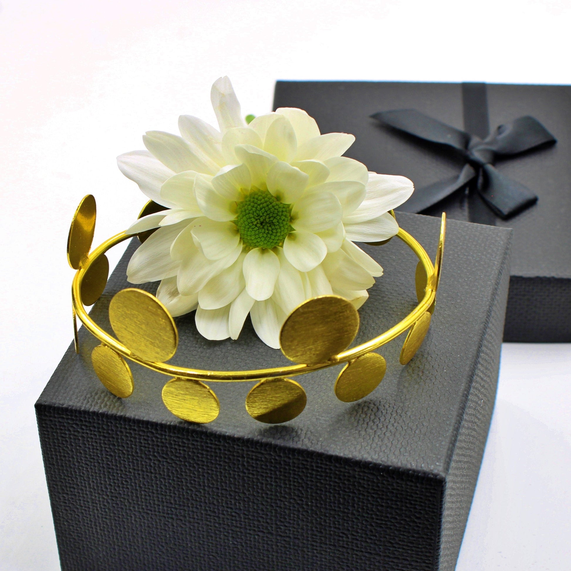 Brazalete DECO bañado en oro - Diseño con carácter-4