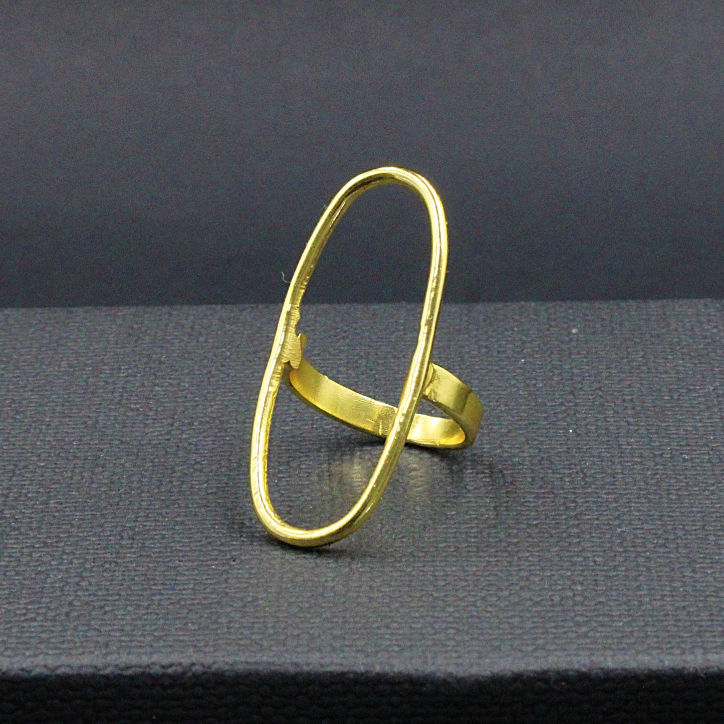 Anillo SALERNO bañado en oro