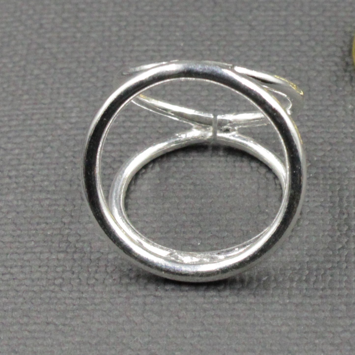 ANILLO PASADOR bañado en plata - Diseño con carácter-4