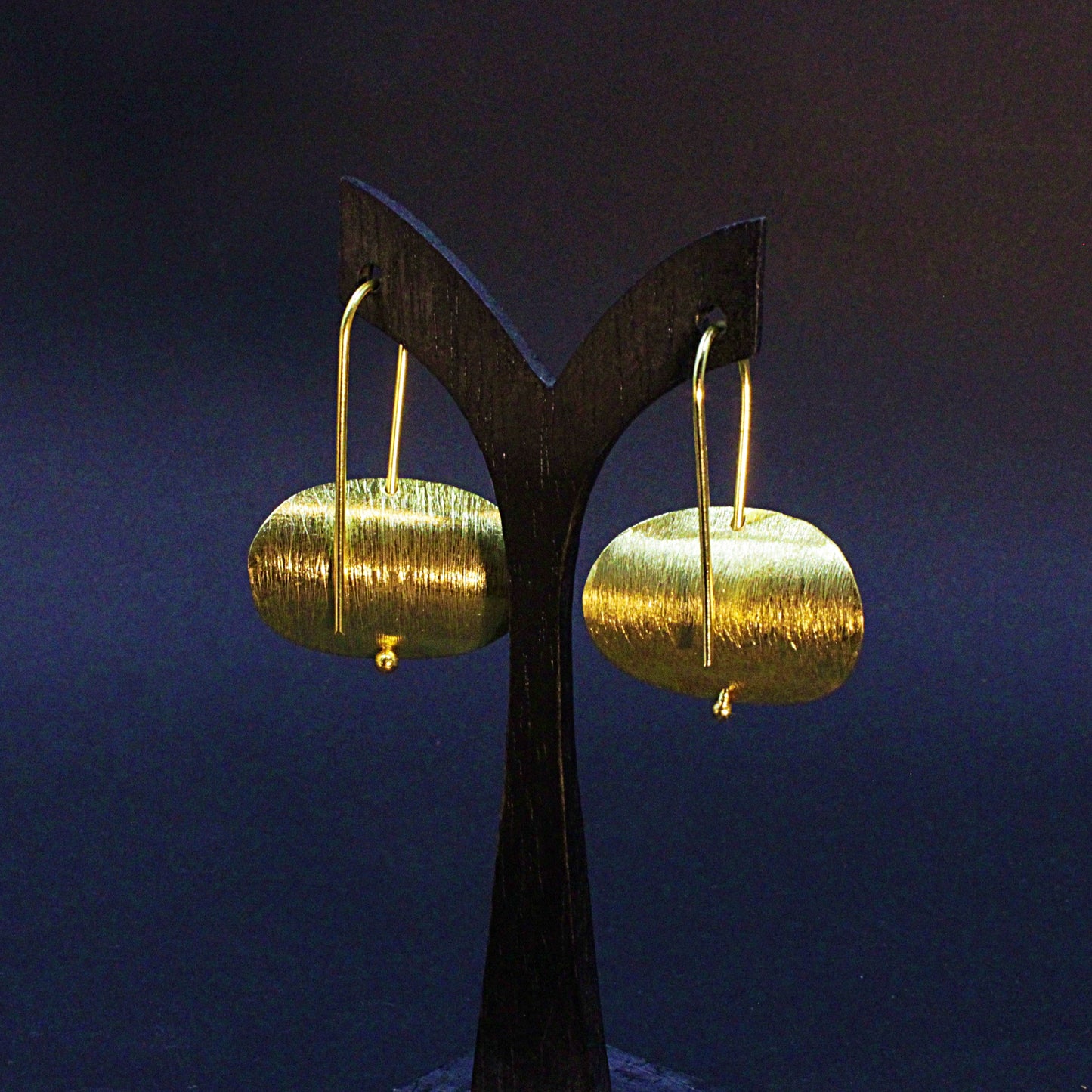 Pendientes COOL bañados en oro-2