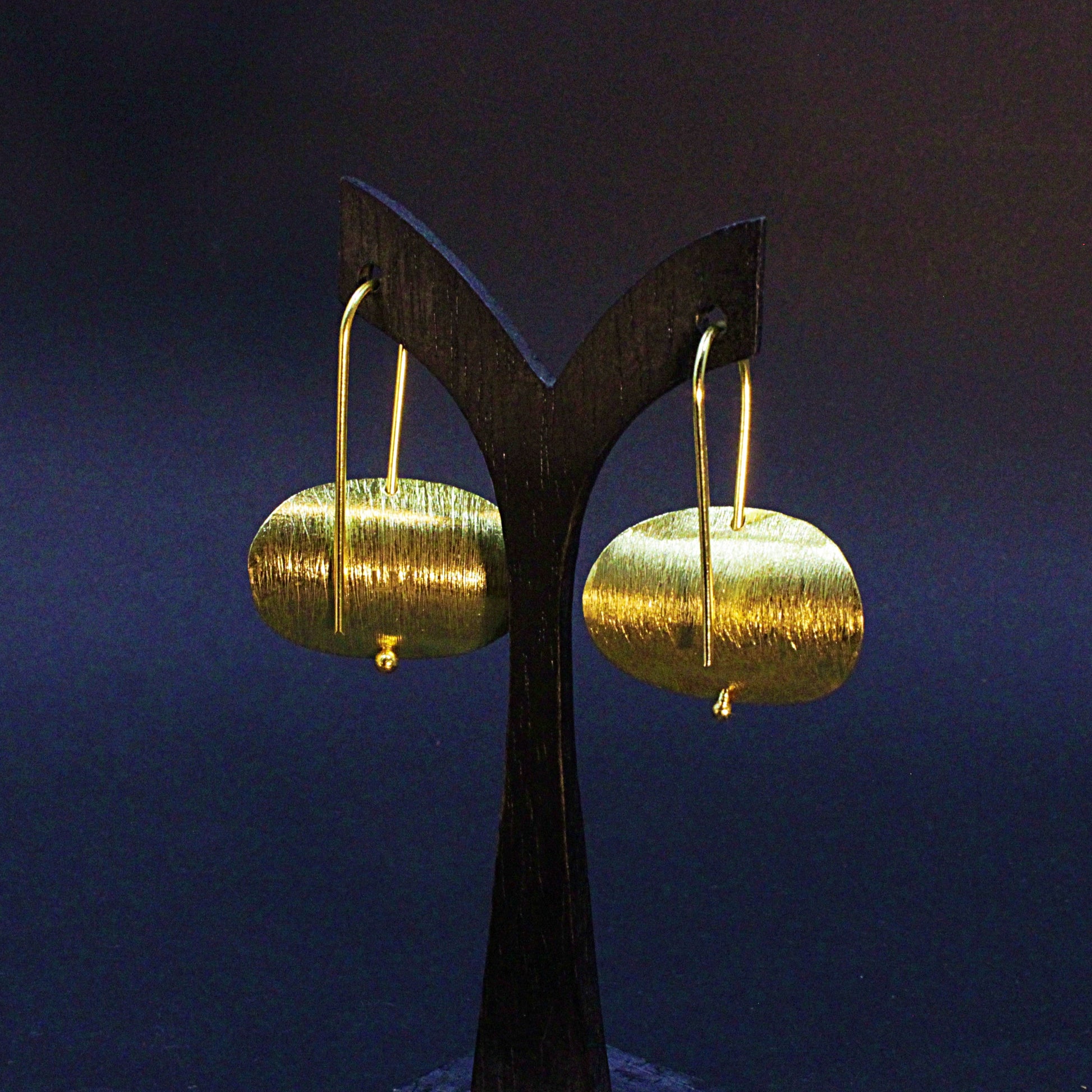 Pendientes COOL bañados en oro-2