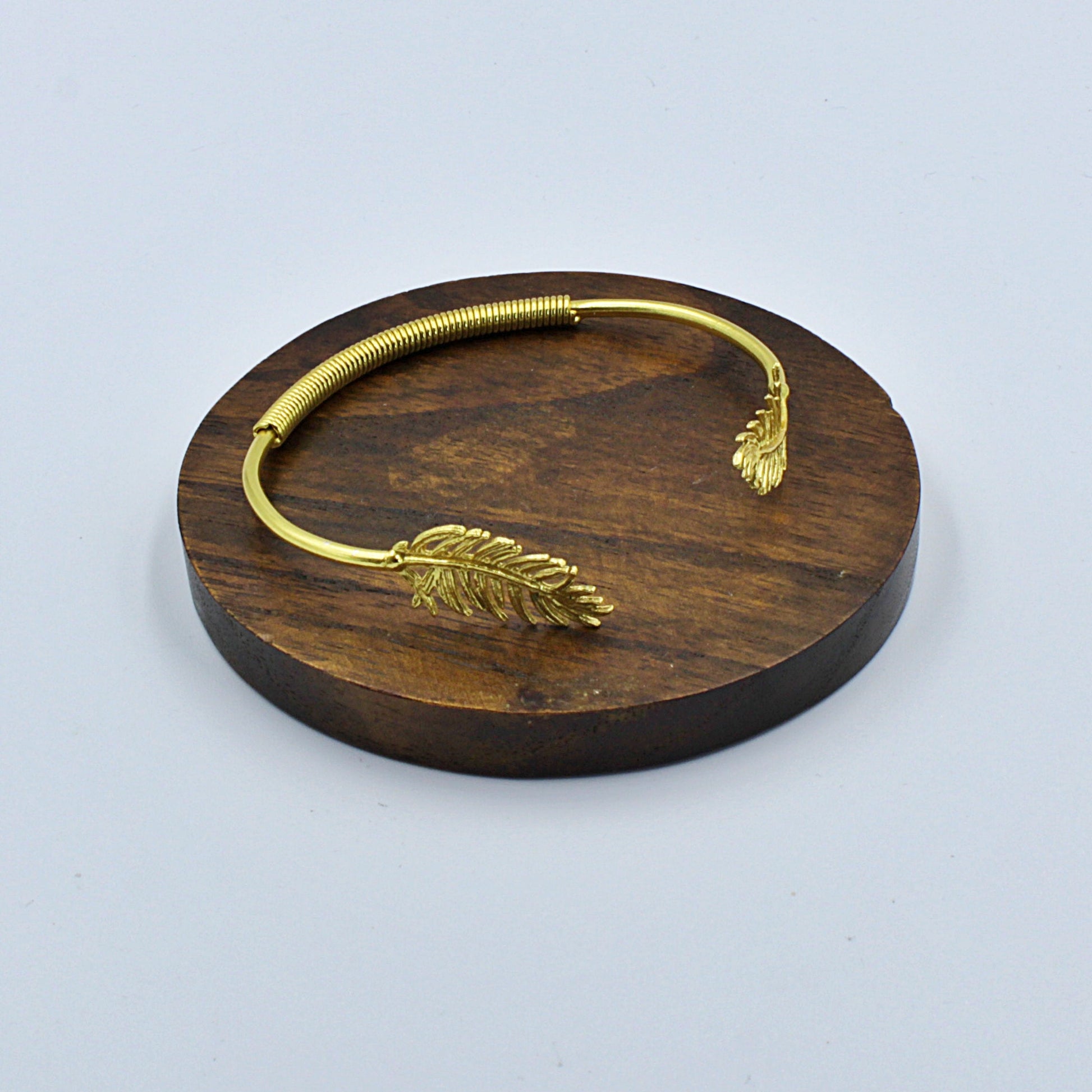 Brazalete OLIMPIA bañada en oro - Diseño con carácter-3
