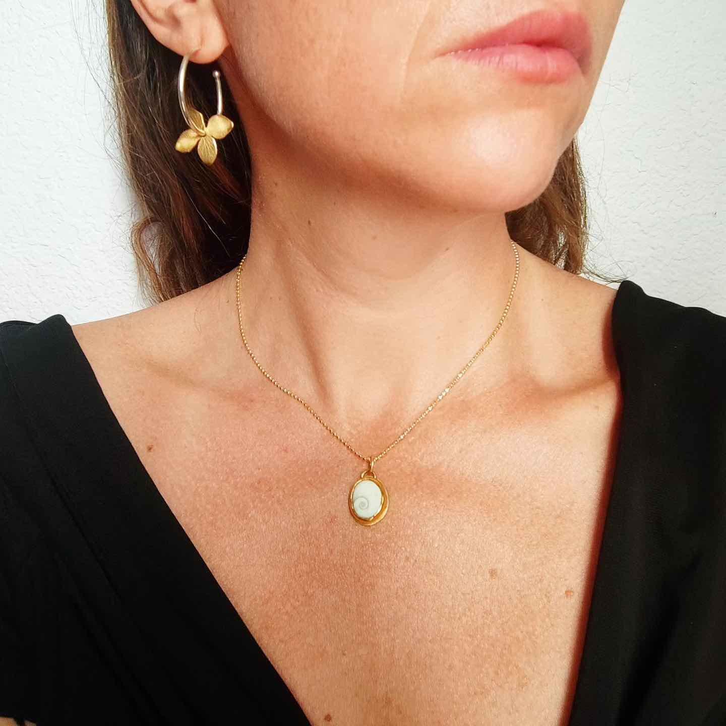 Pendientes Aros Hydrangea-3